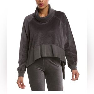 NWT Free People Movement Medium Charcoal Last Chance Pullover